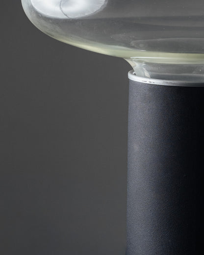 LAMPE EN VERRE ET MÉTAL GILL 45, ROBERTO PAMIO, LEUCOS, 1960s