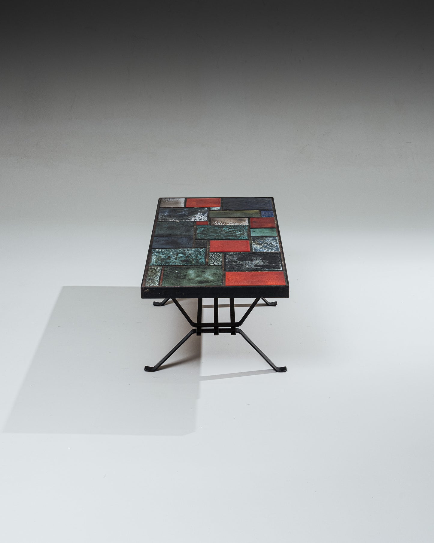 CERAMIC COFFEE TABLE, 1960s 