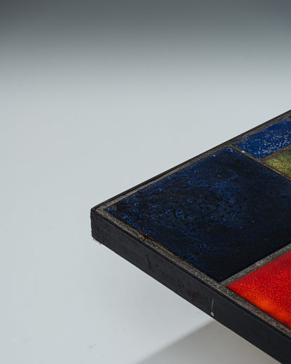 CERAMIC COFFEE TABLE, 1960s 