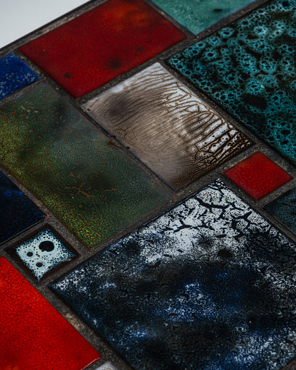 CERAMIC COFFEE TABLE, 1960s 