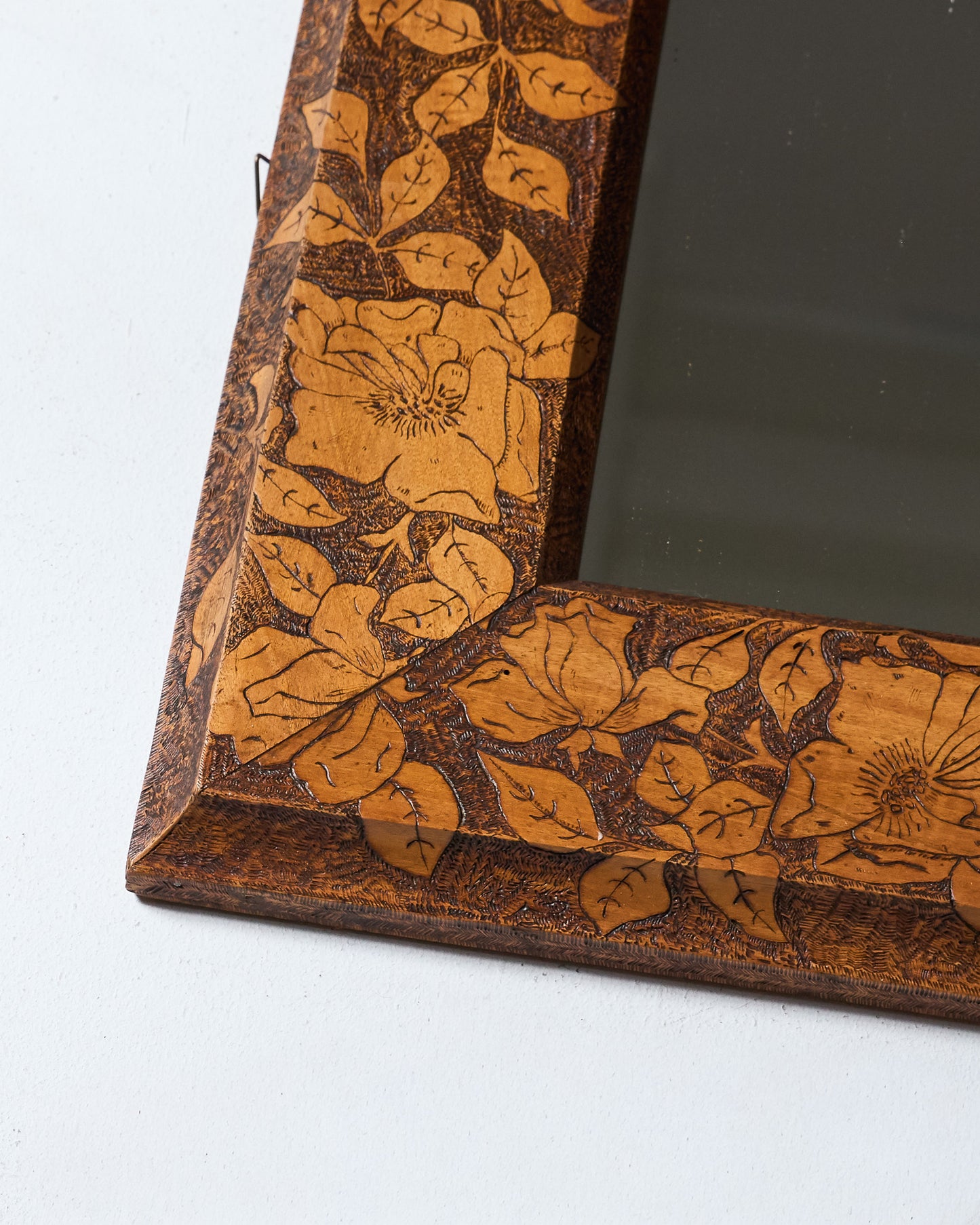 WOODEN MIRROR, 1950s