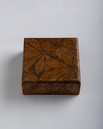 DECORATIVE WOODEN BOX, ART DECO, 1930s