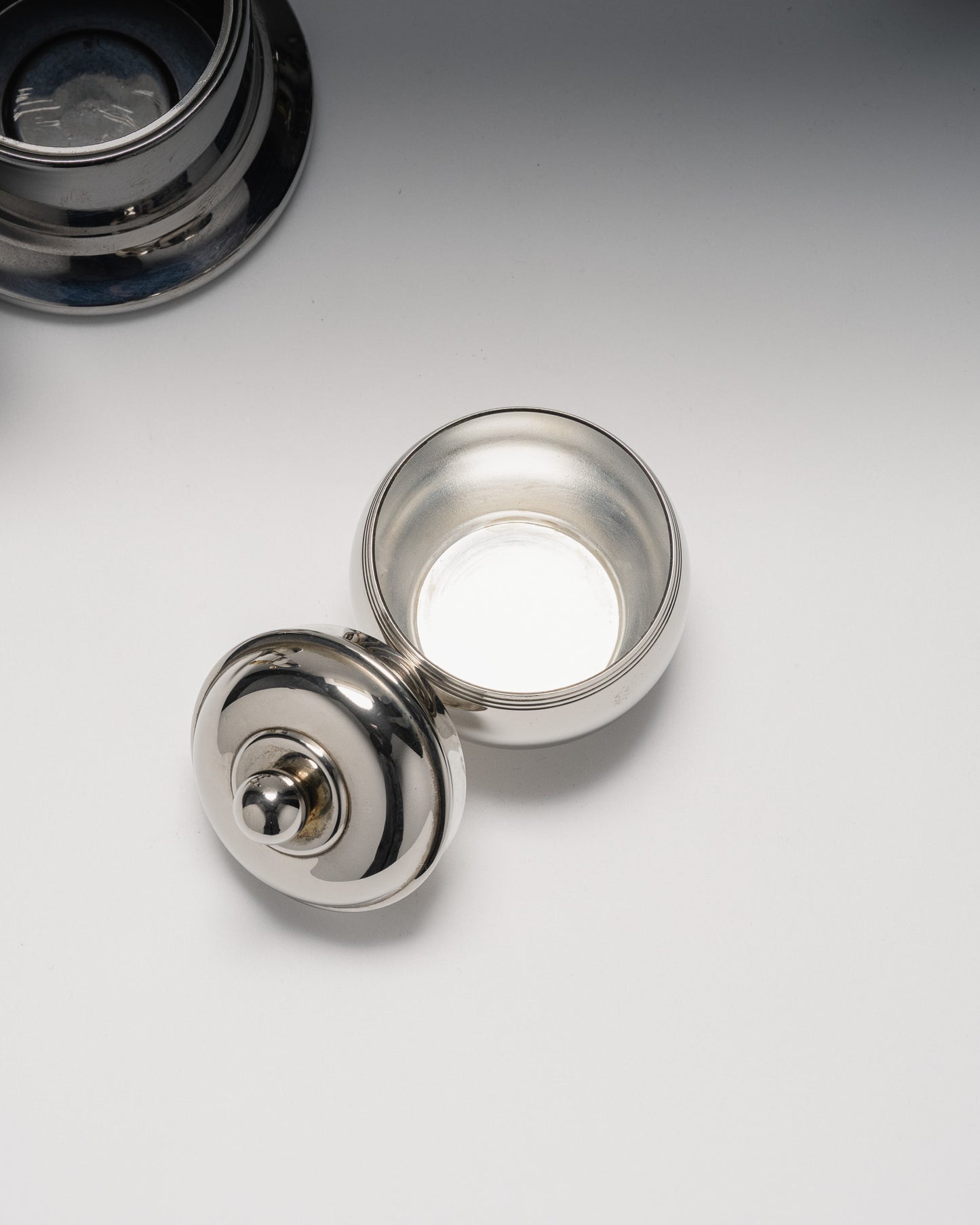 SERVICE A CAFÉ EN INOX, 1980s