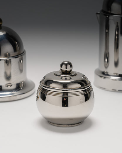 SERVICE A CAFÉ EN INOX, 1980s