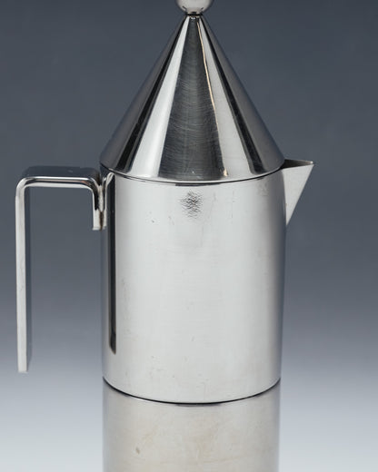 CAFETIÈRE EN MÉTAL LA CONICA, ALDO ROSSI, ALESSI, 1980s