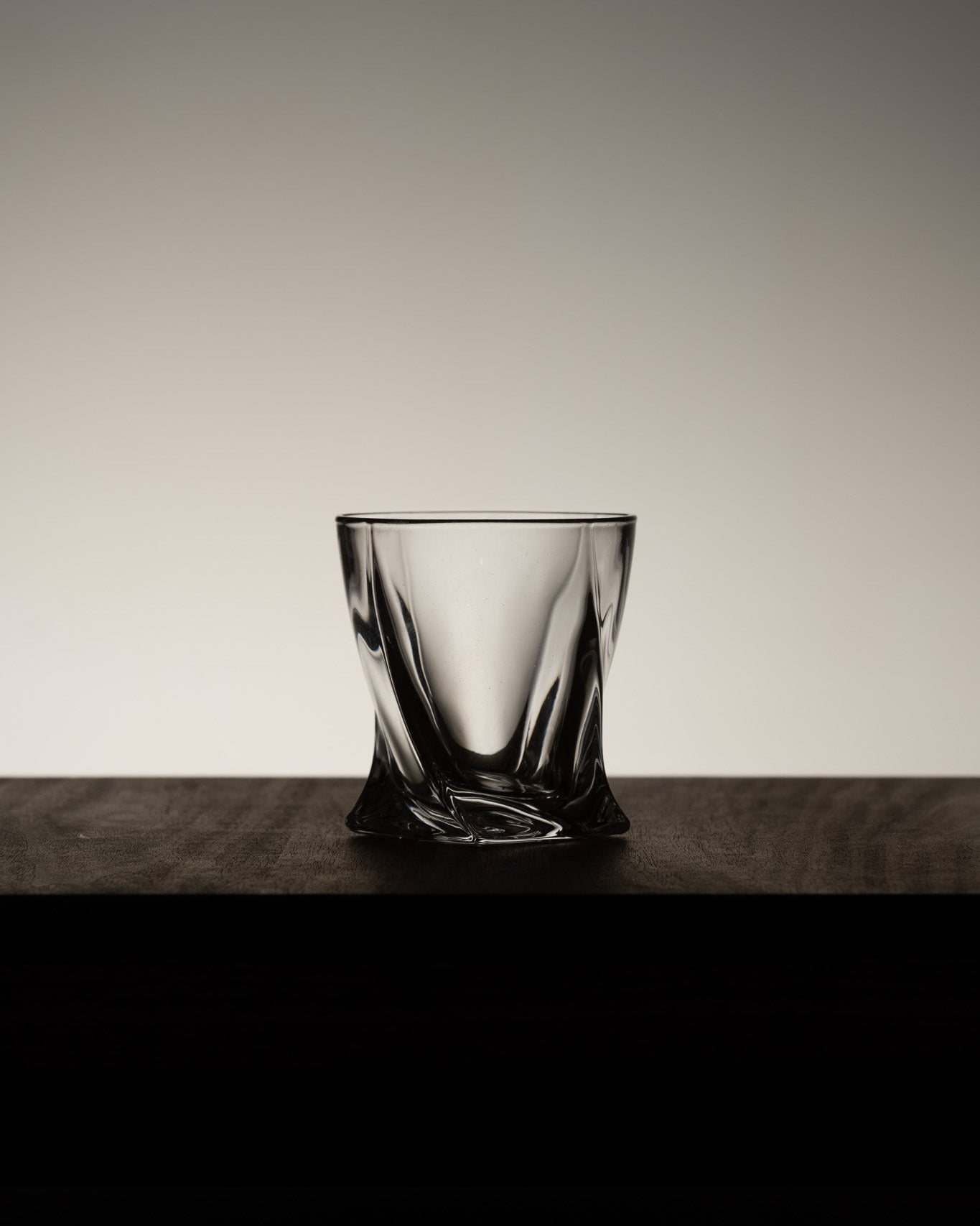 SET OF 6 QUADRO CRYSTAL WHISKEY GLASSES, 1990s