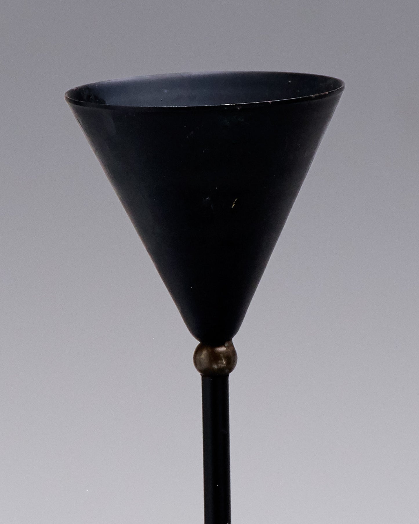 PAIRE DE BOUGEOIRS EN MÉTAL MEMPHIS, 1980s