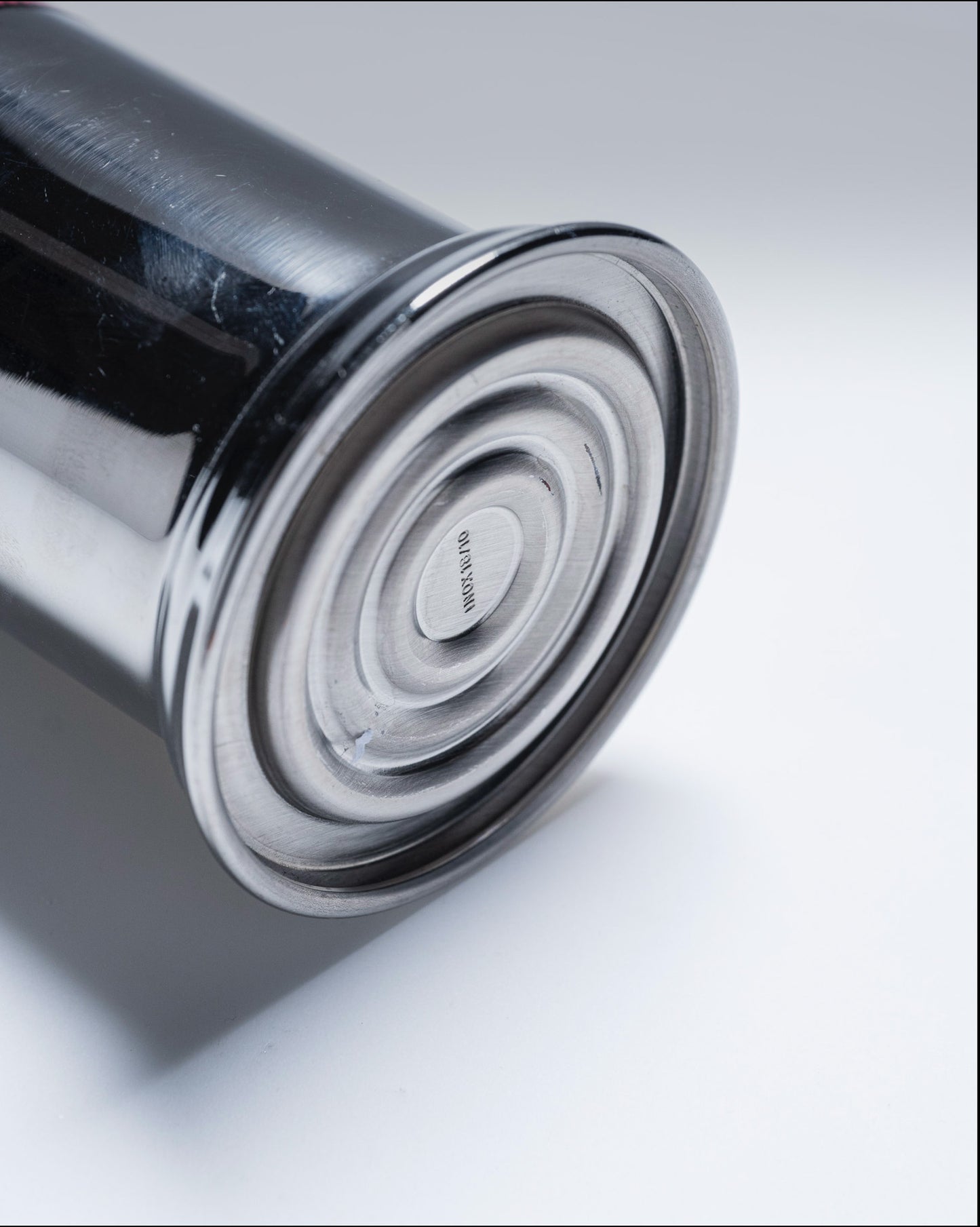 SERVICE A CAFÉ EN INOX ET LAITON, 1980s