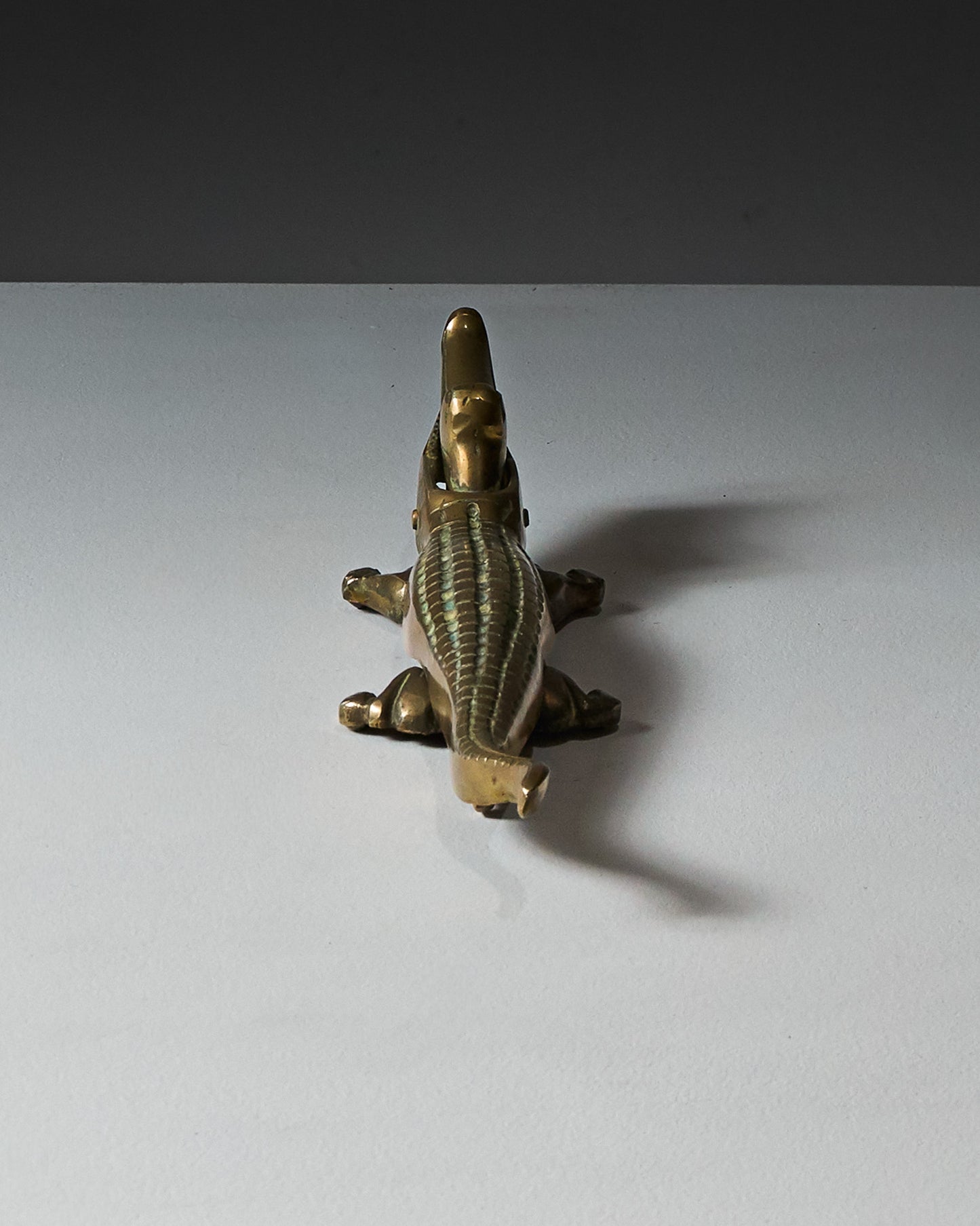 LARGE BRASS NUTCRACKER, 1960s