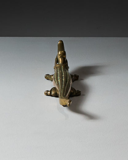 LARGE BRASS NUTCRACKER, 1960s