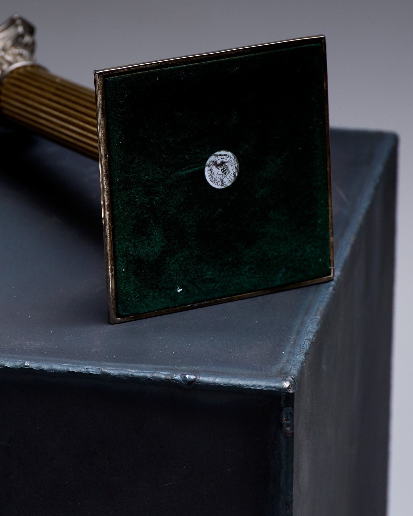 PAIR OF CORINTHIAN CANDLESTICKS, SBS SOLINGEN