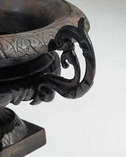  METAL PLANTER WITH HANDLES, 1910s