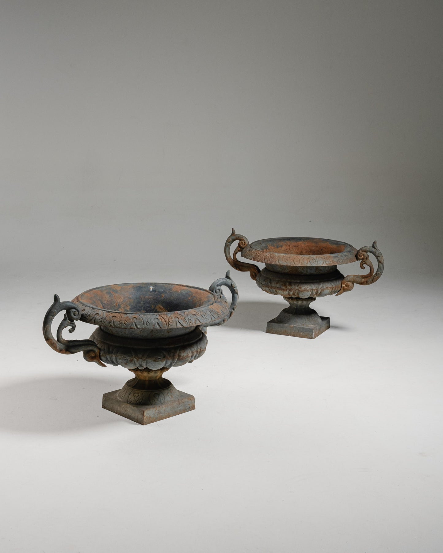 METAL PLANTER, 1910s