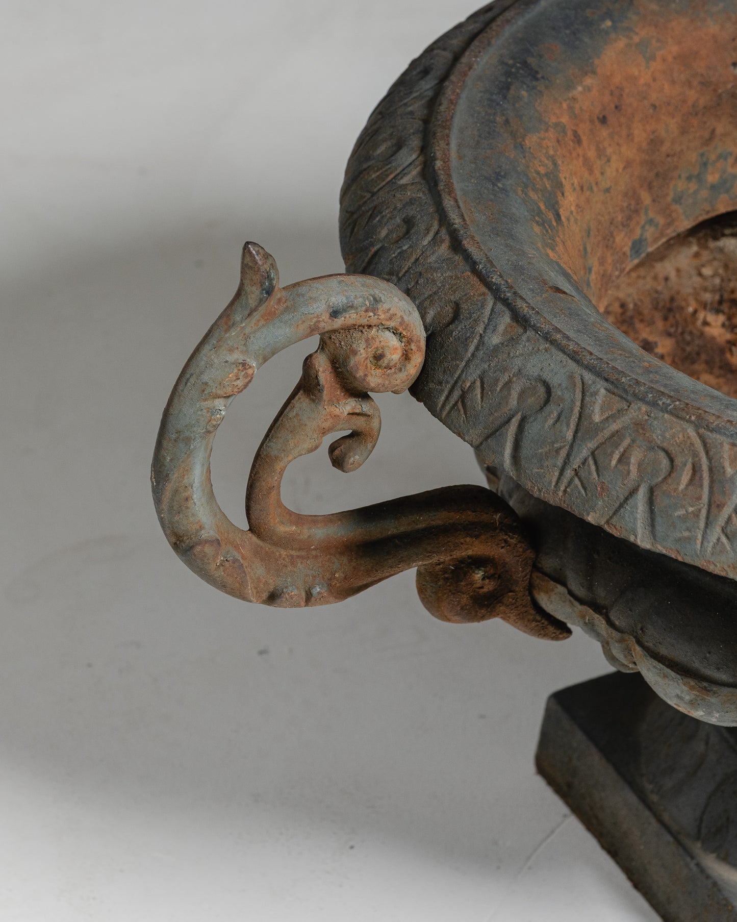 METAL PLANTER, 1910s