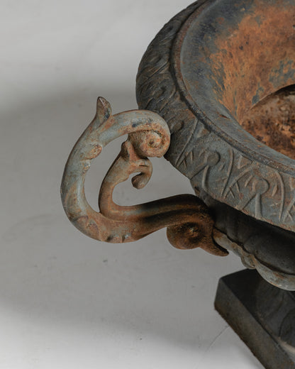 METAL PLANTER, 1910s