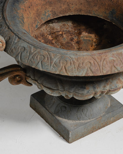 METAL PLANTER, 1910s