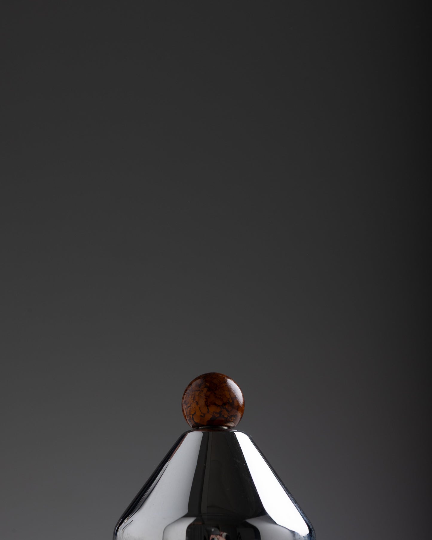 SILVER-PLATED METAL COFFEE SET, 1960s