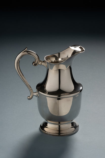 PICHET EN MÉTAL ARGENTÉ, 1970s