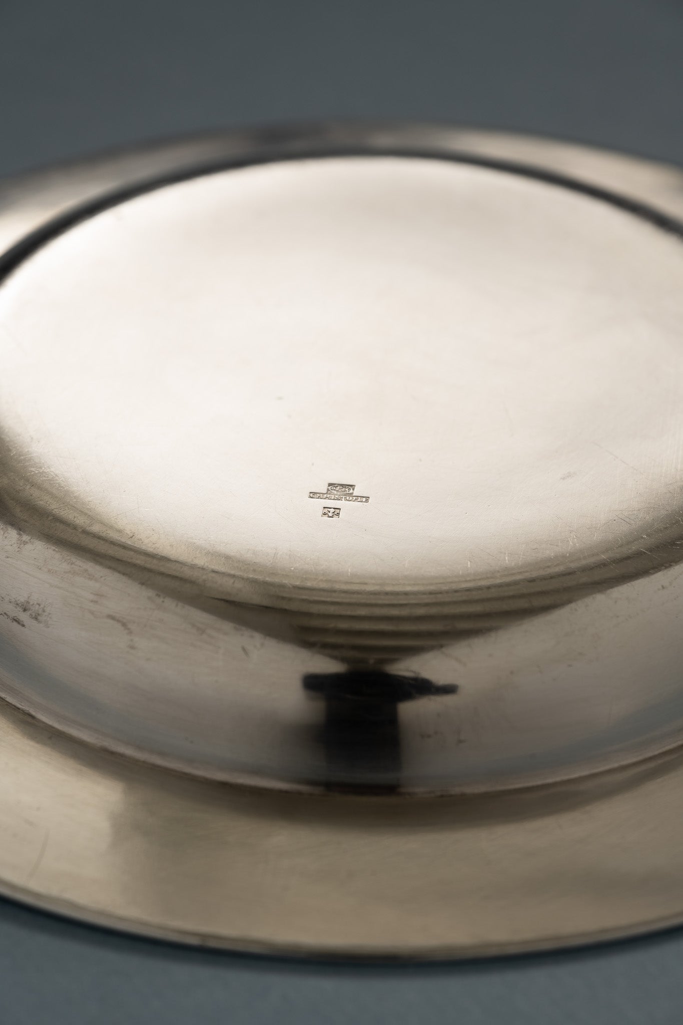 ASSIETTE À PÂTÉE, CHRISTOFLE