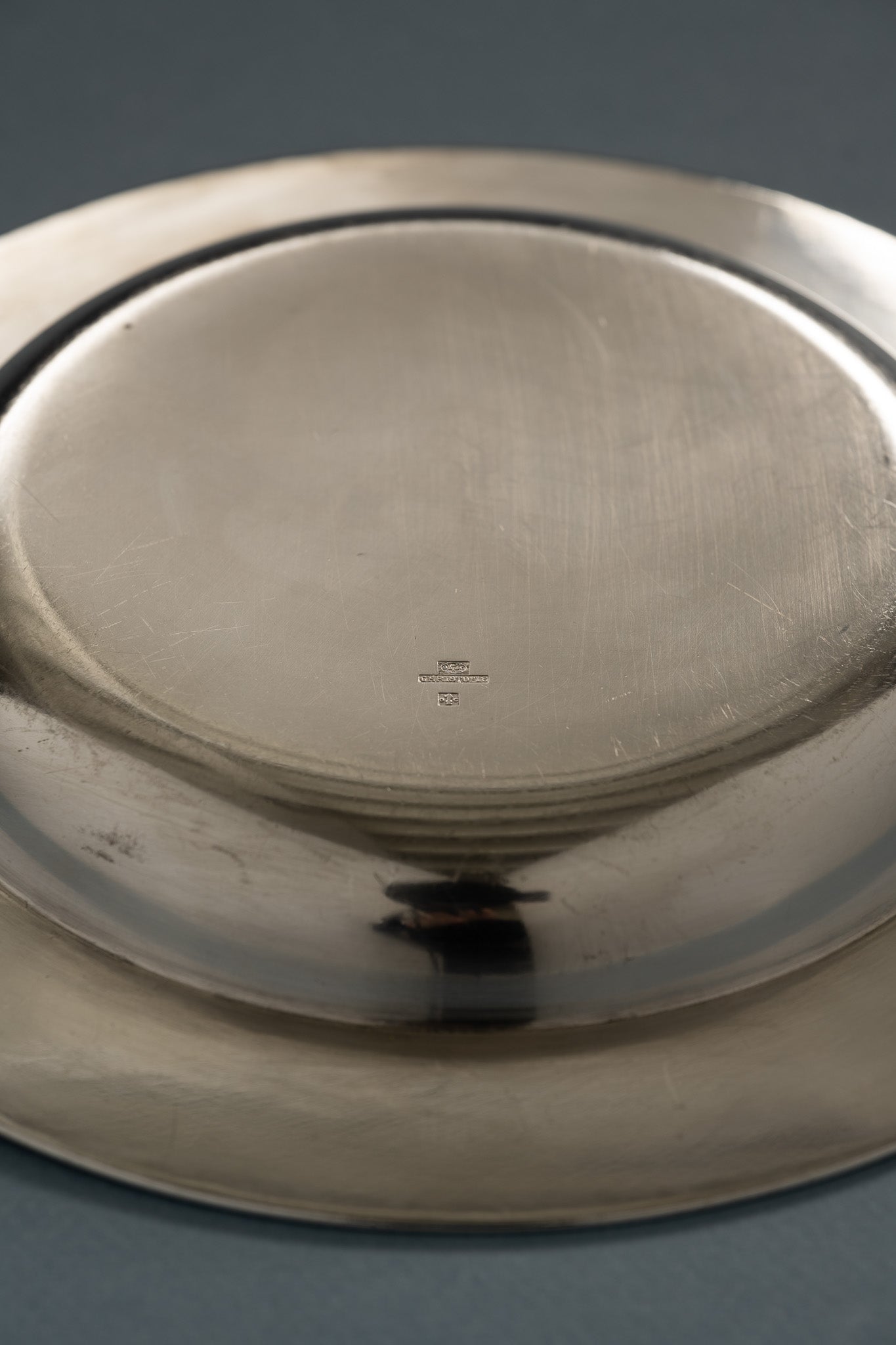 ASSIETTE À PÂTÉE, CHRISTOFLE