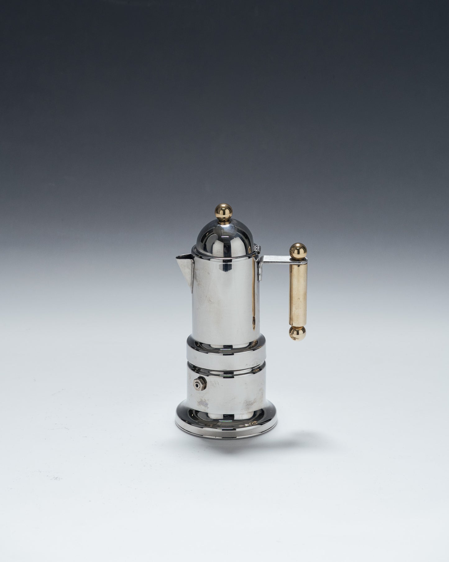 ITALIAN METAL COFFEE MAKER, 1980s