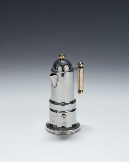 ITALIAN METAL COFFEE MAKER, 1980s