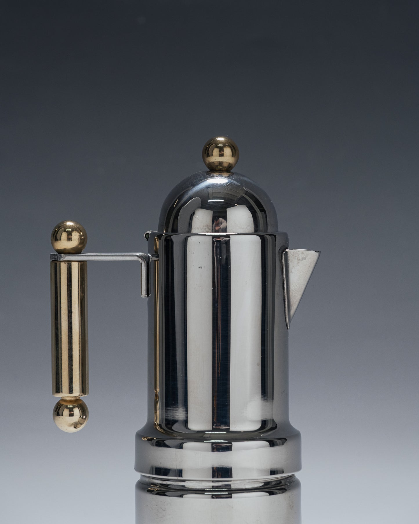 ITALIAN METAL COFFEE MAKER, 1980s