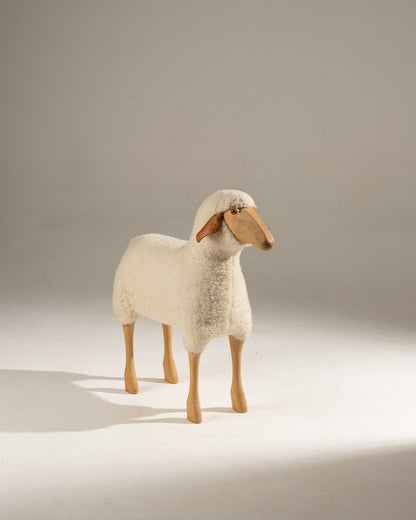 'SHEEP' SCULPTURE, HANNS-PETER KRAFFT, 1980s