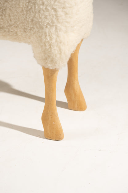 'SHEEP' SCULPTURE, HANNS-PETER KRAFFT, 1980s