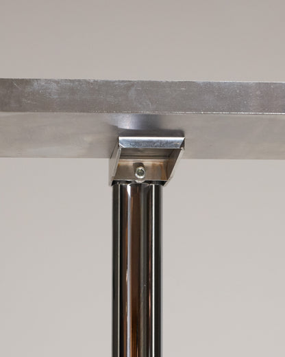 STAINLESS STEEL SHELF, CATTELAN ITALY, 1990s