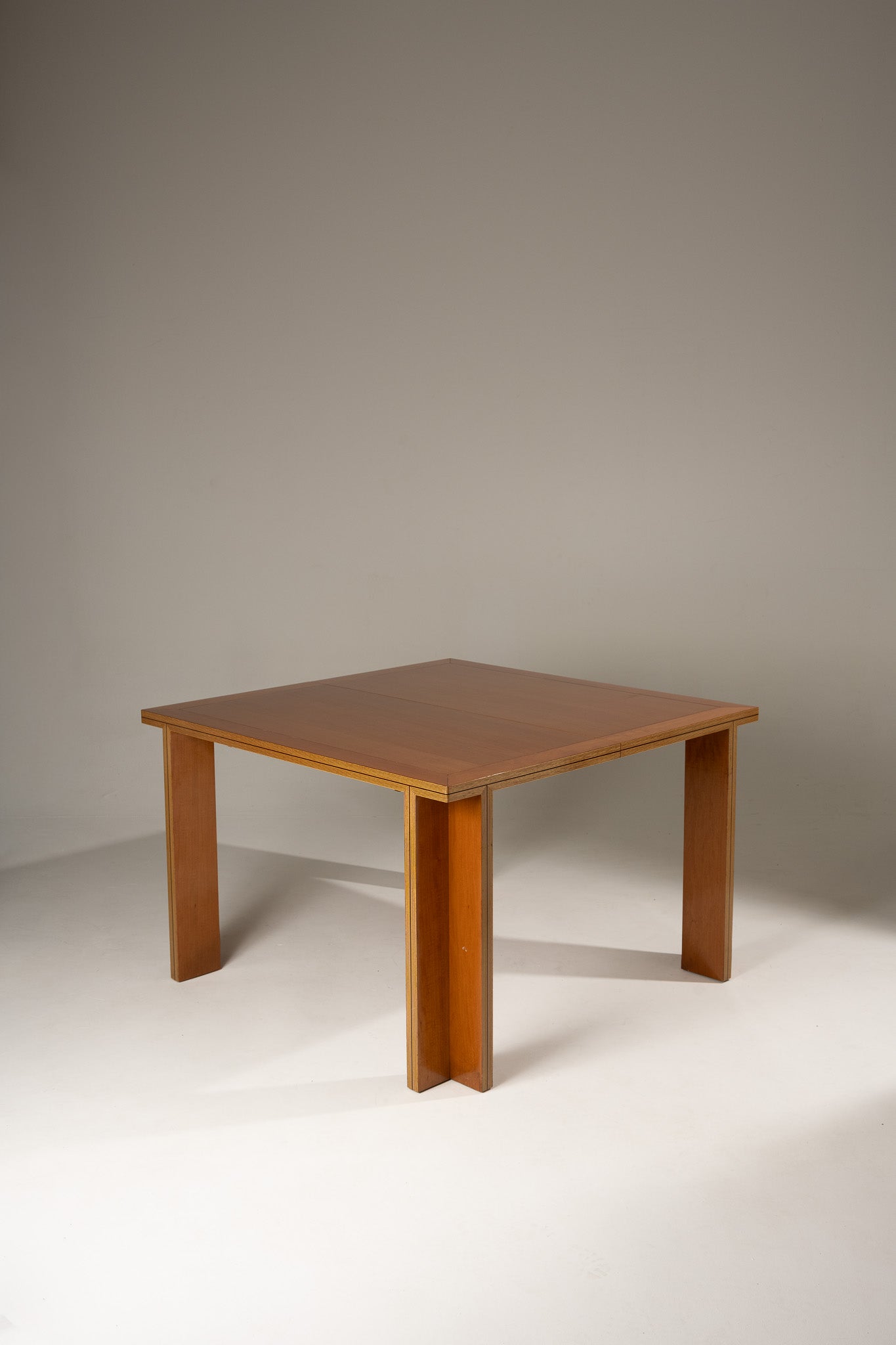 WOODEN DINING TABLE, 1970s