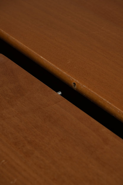 WOODEN DINING TABLE, 1970s