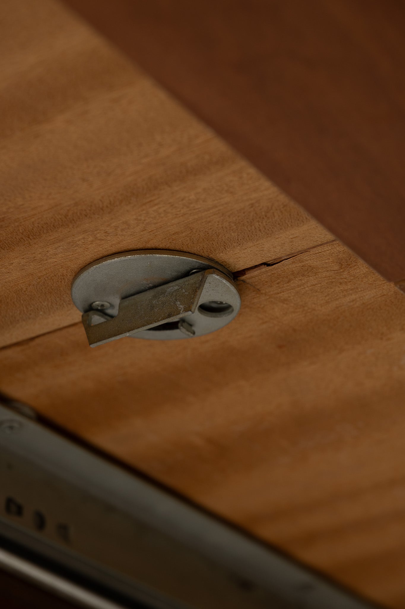 WOODEN DINING TABLE, 1970s