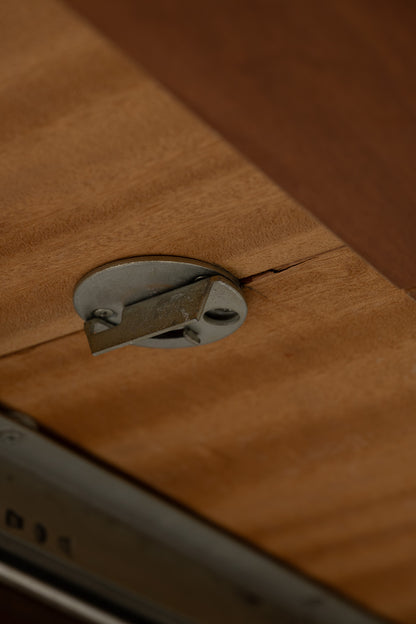 WOODEN DINING TABLE, 1970s