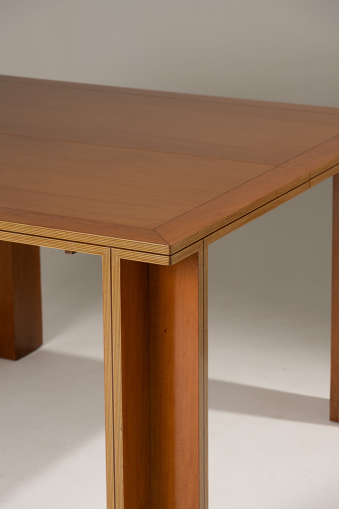 WOODEN DINING TABLE, 1970s