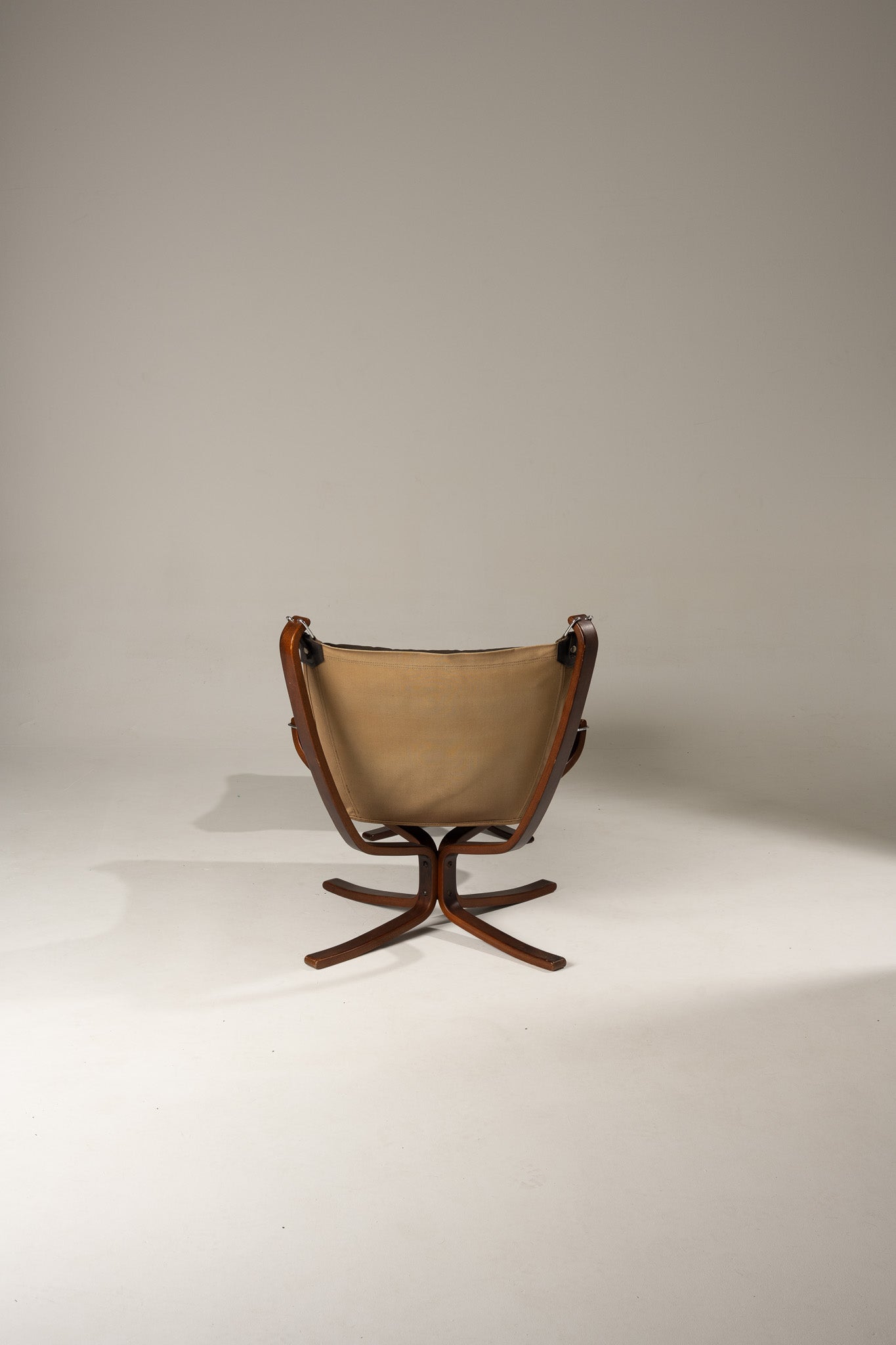 FALCON CHAIR AND OTTOMAN, S.RESSEL, 1970s
