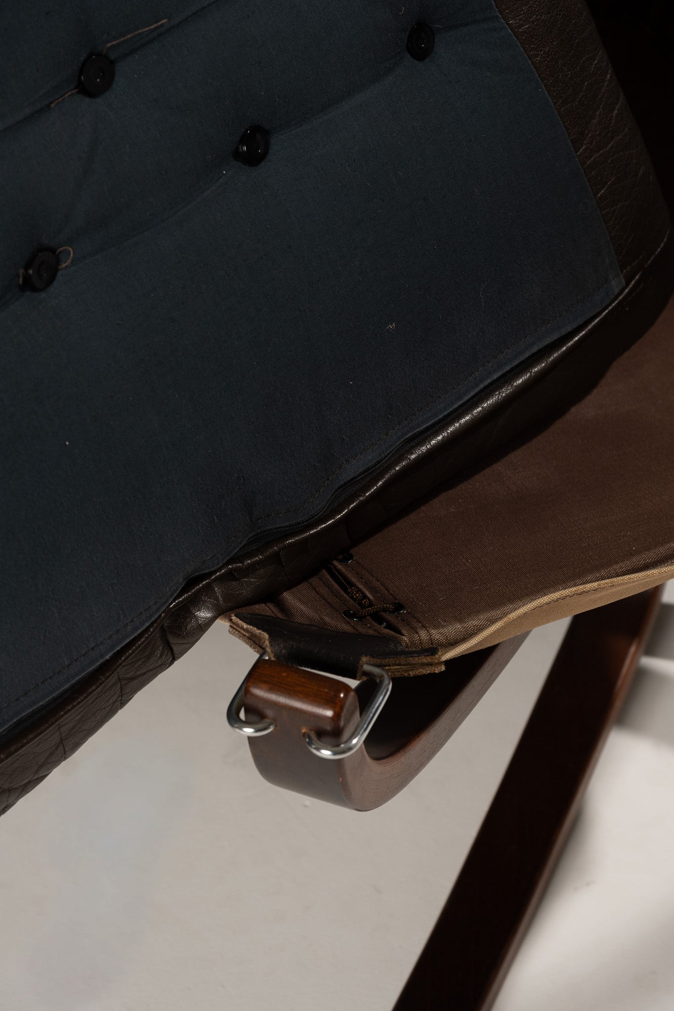 FALCON CHAIR AND OTTOMAN, S.RESSEL, 1970s