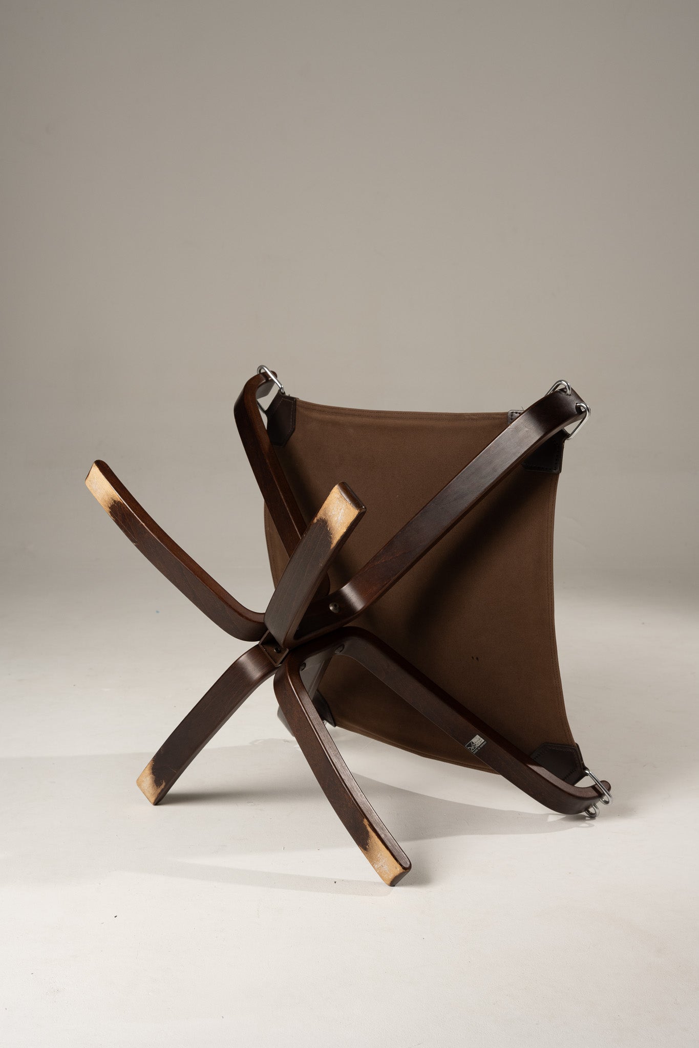 FALCON CHAIR AND OTTOMAN, S.RESSEL, 1970s