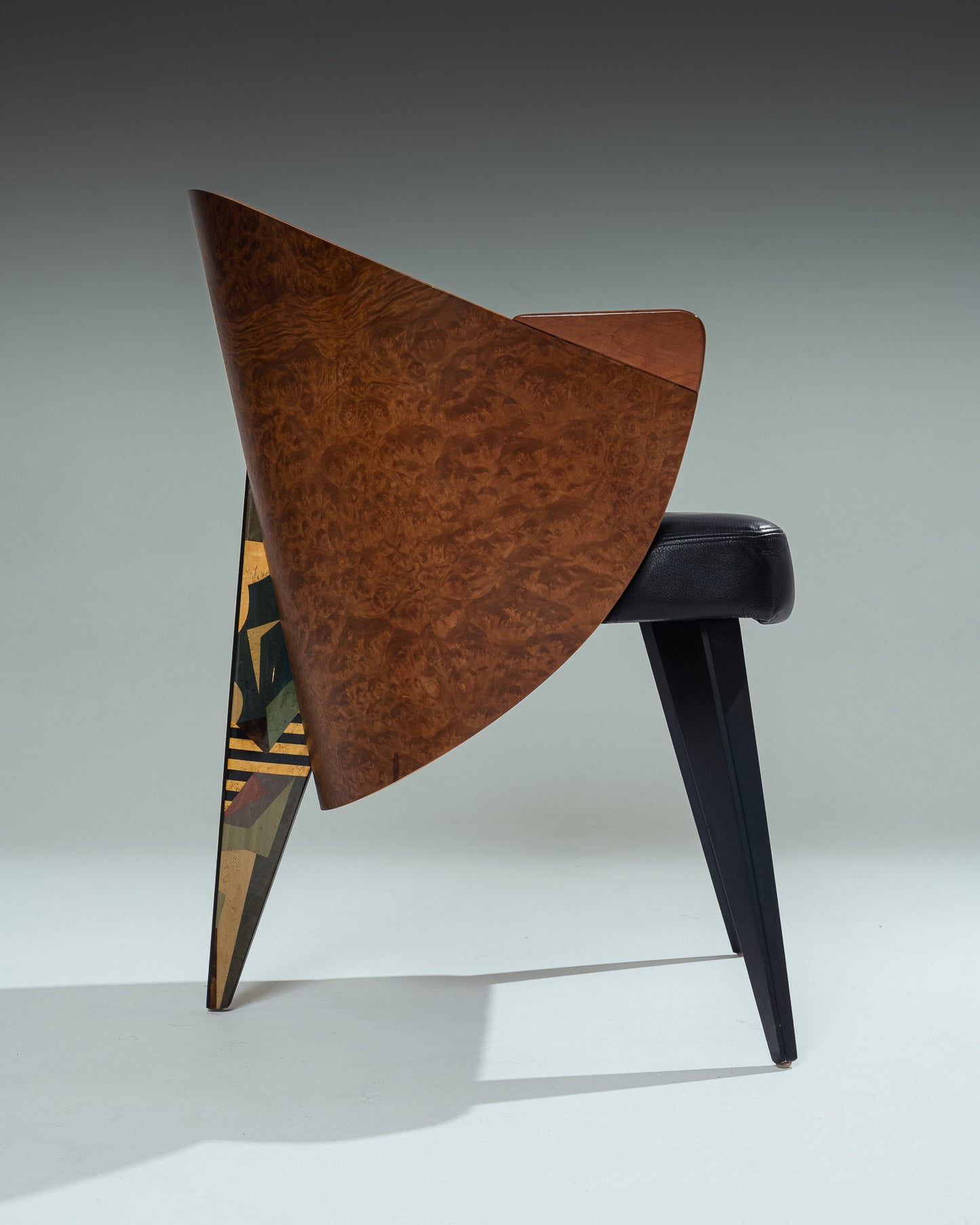 PAIR OF ARMCHAIRS, CARLO MALNATI, 1980s