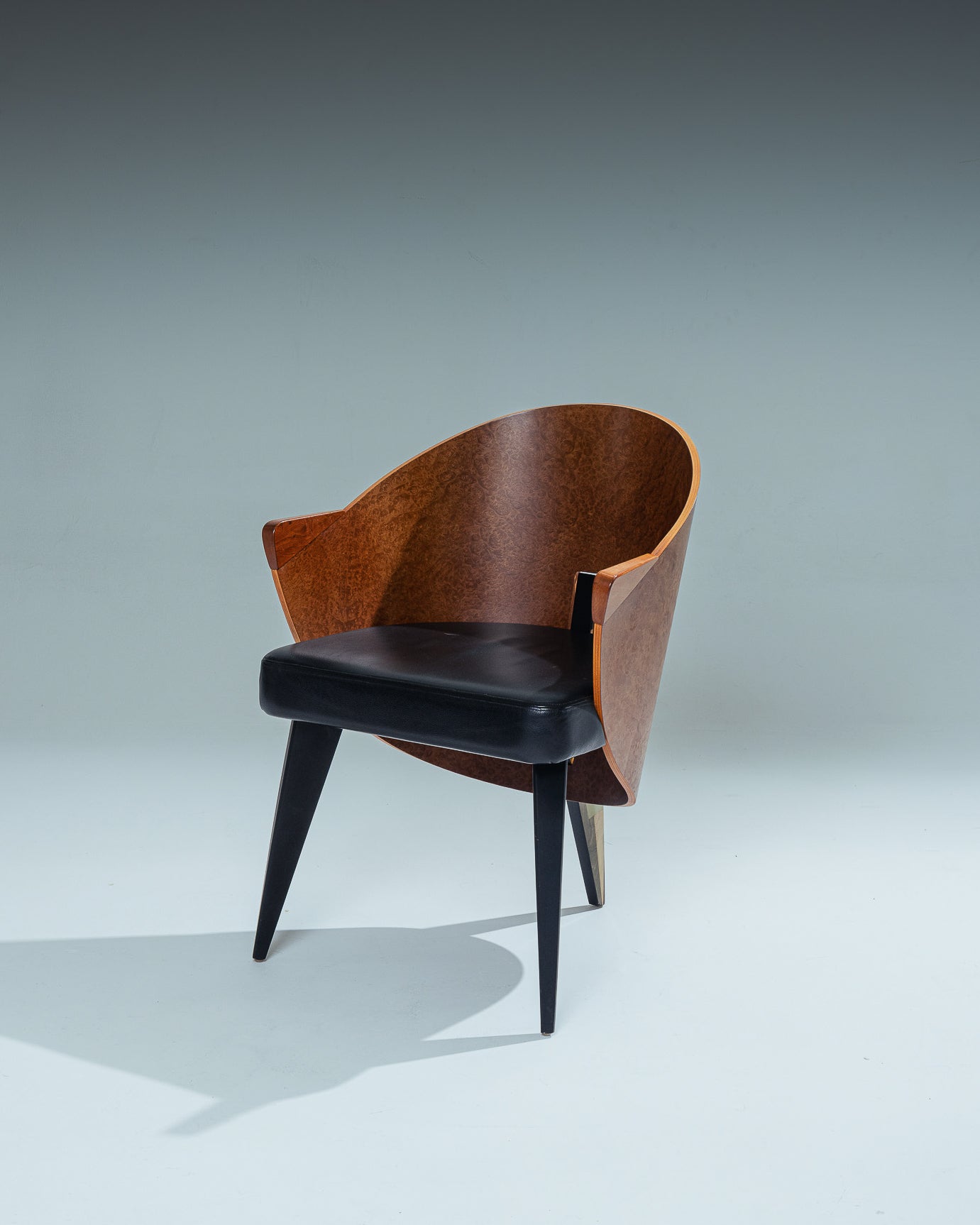 PAIR OF ARMCHAIRS, CARLO MALNATI, 1980s