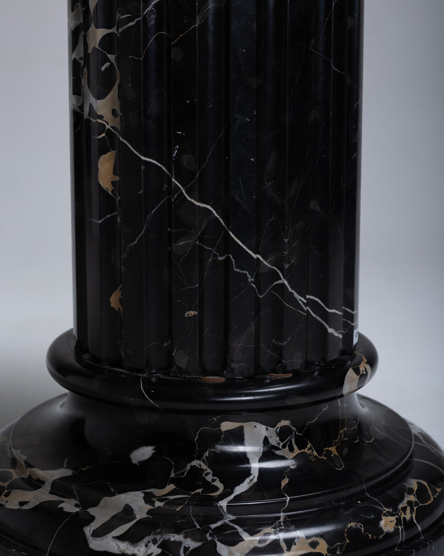 BLACK MARBLE TABLE, 1970s