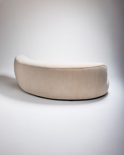 SOFA AND POUF, PIERRE AUGUSTIN ROSE