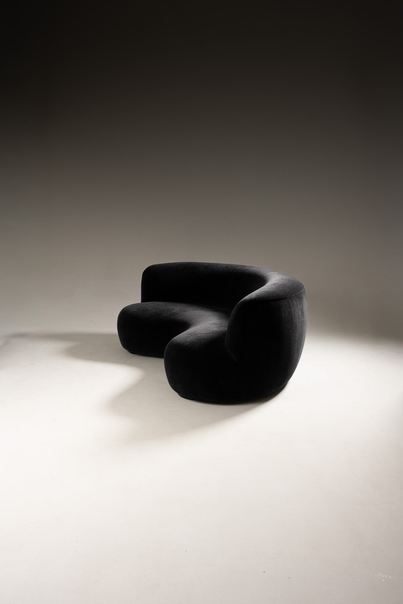 SOFA AND POUF, PIERRE AUGUSTIN ROSE