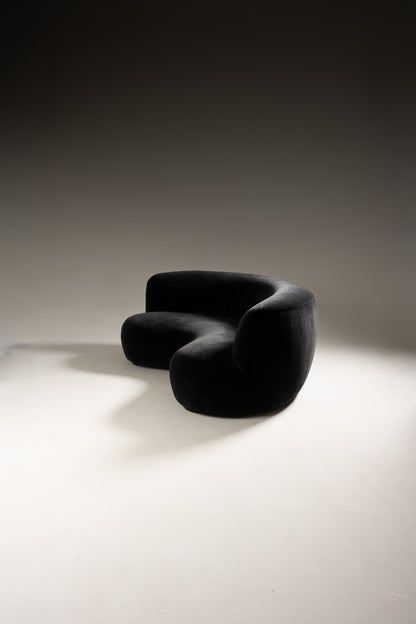 SOFA AND POUF, PIERRE AUGUSTIN ROSE