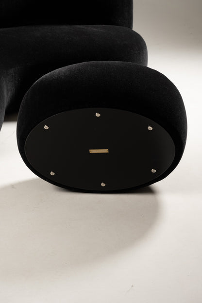 SOFA AND POUF, PIERRE AUGUSTIN ROSE