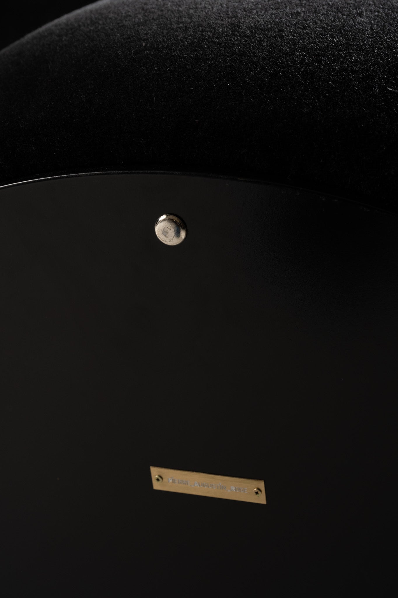 SOFA AND POUF, PIERRE AUGUSTIN ROSE