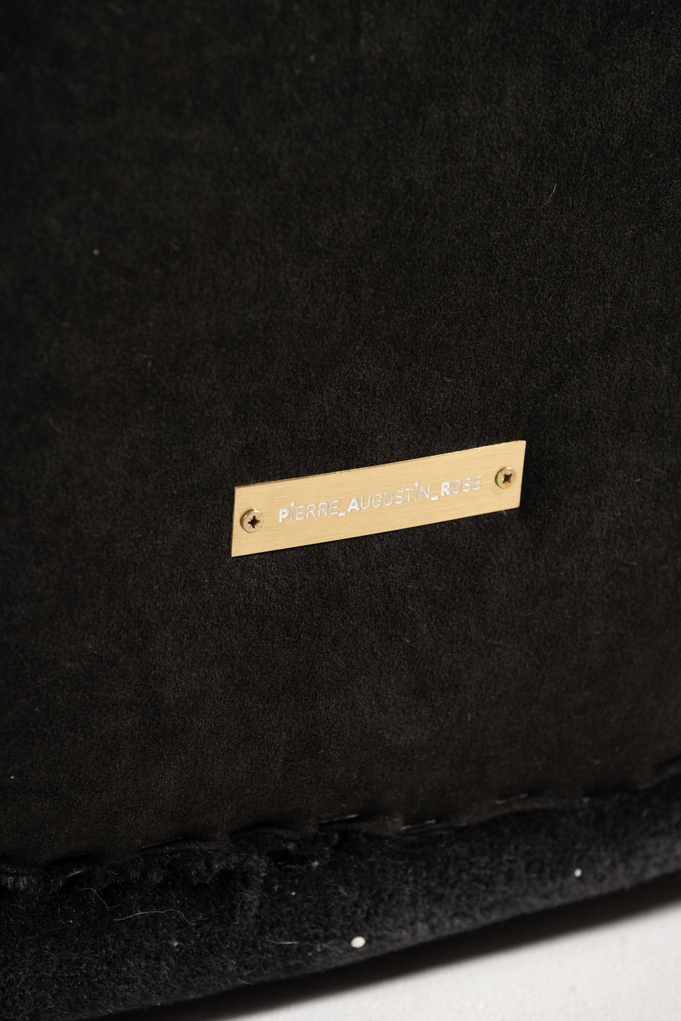 SOFA AND POUF, PIERRE AUGUSTIN ROSE