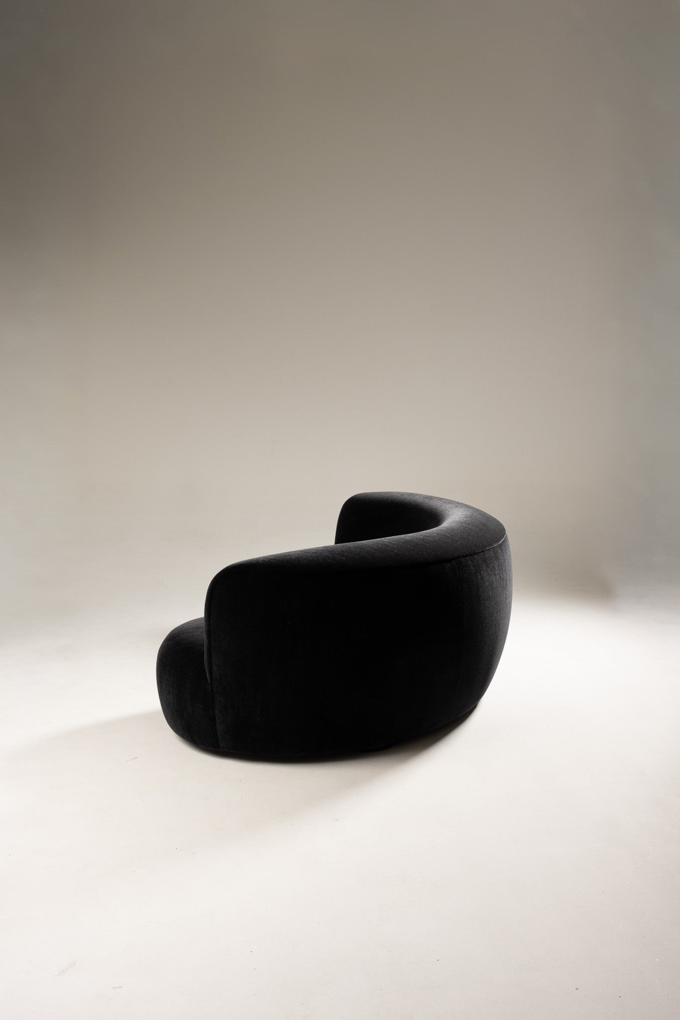 SOFA AND POUF, PIERRE AUGUSTIN ROSE