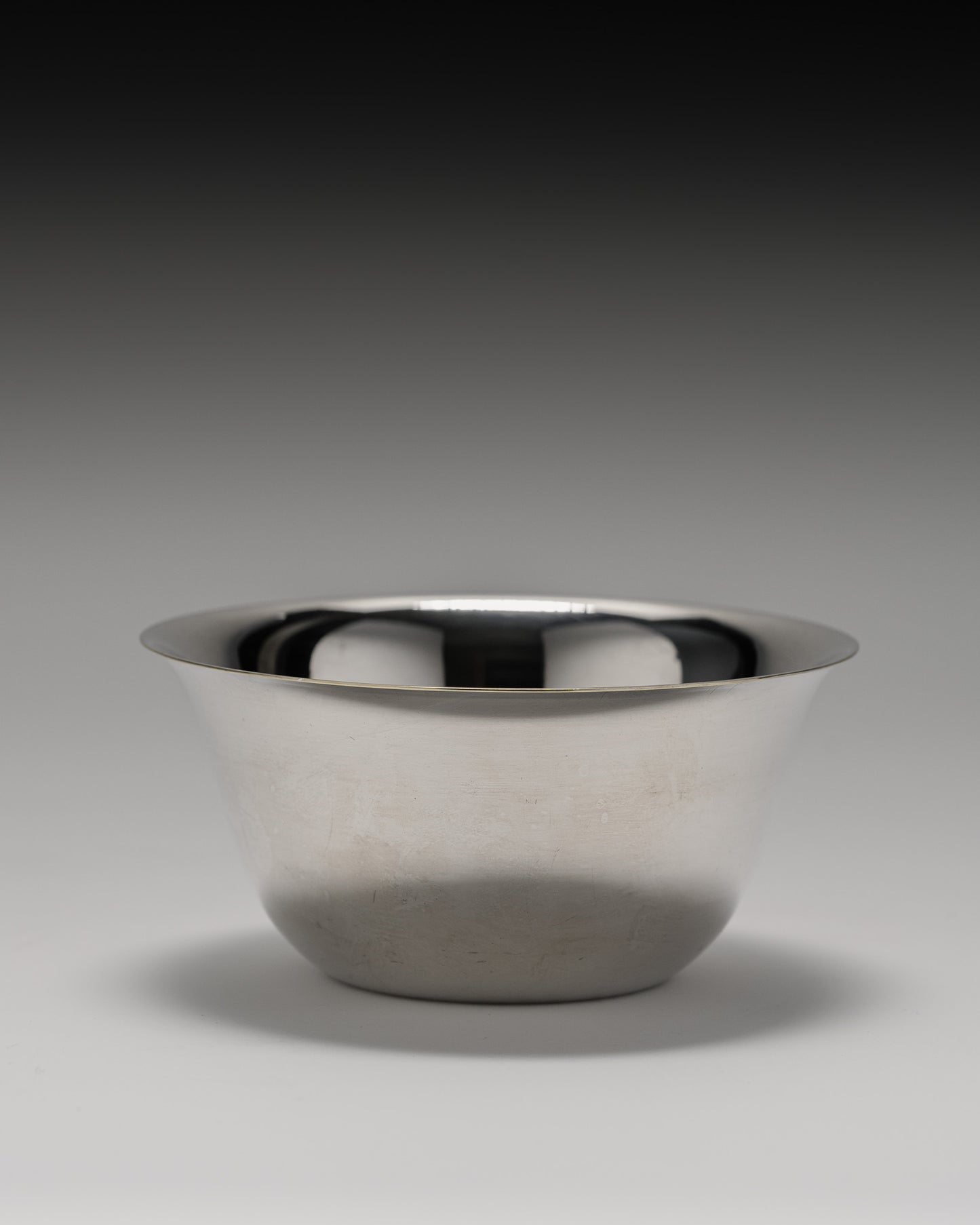 SILVER-PLATED METAL APPETIZER BOWL, 1970s