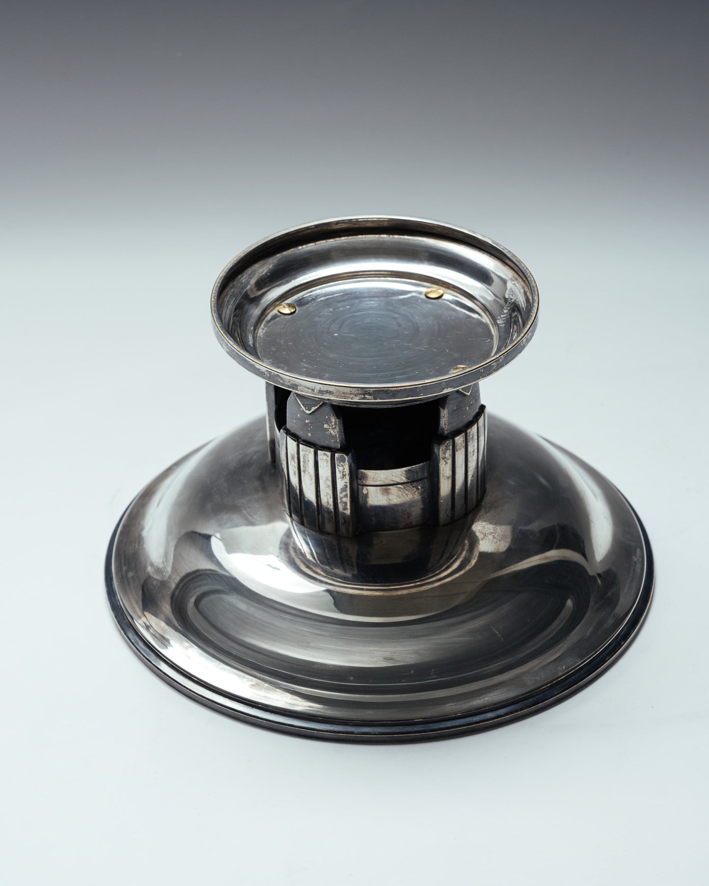 COUPE EN MÉTAL ARGENTÉ, 1930s